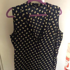 Express button blouse